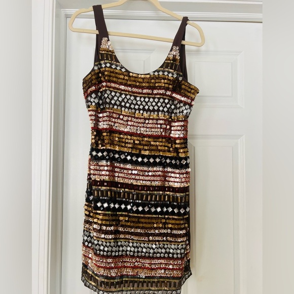 fabulous never worn Beaded dress by Romeo and Juliet size medium. - Picture 2 of 7